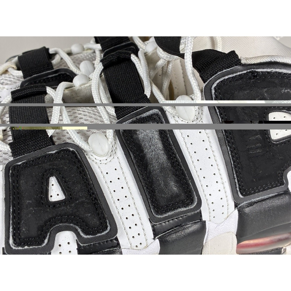 Nike Air More Uptempo Scottie Pippen 414962-105 Chicago Bulls Colorway Men 8.5 - Picture 6 of 10